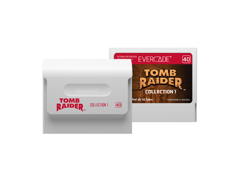 Tomb Raider Collection 1 - Evercade - Retro - PEGI 16