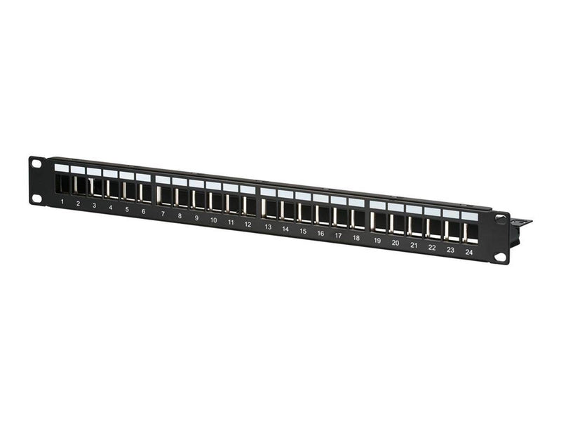 M-CAB EFB-Elektronik patch panel - 1U - 19" - without keystone