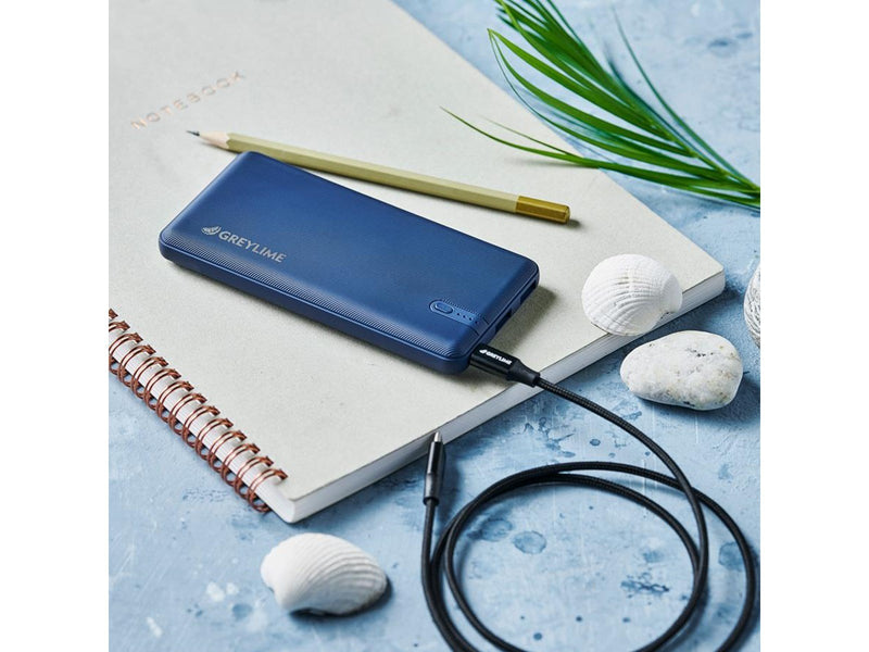 GreyLime OCEAN - Deep Blue Powerbank (Akku) - 10000 mAh