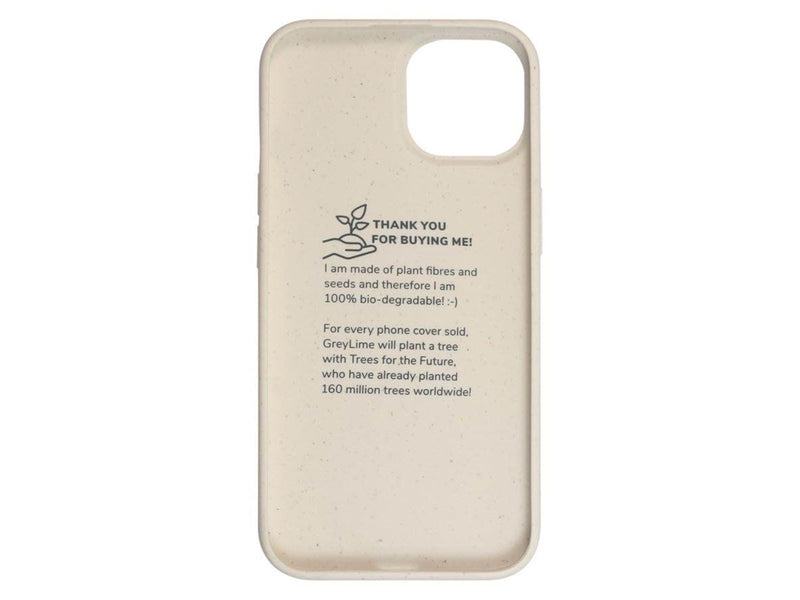 GreyLime iPhone 14 Biodegradable Cover - Beige