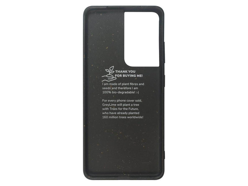 GreyLime Samsung Galaxy S22 Ultra Cover - Black