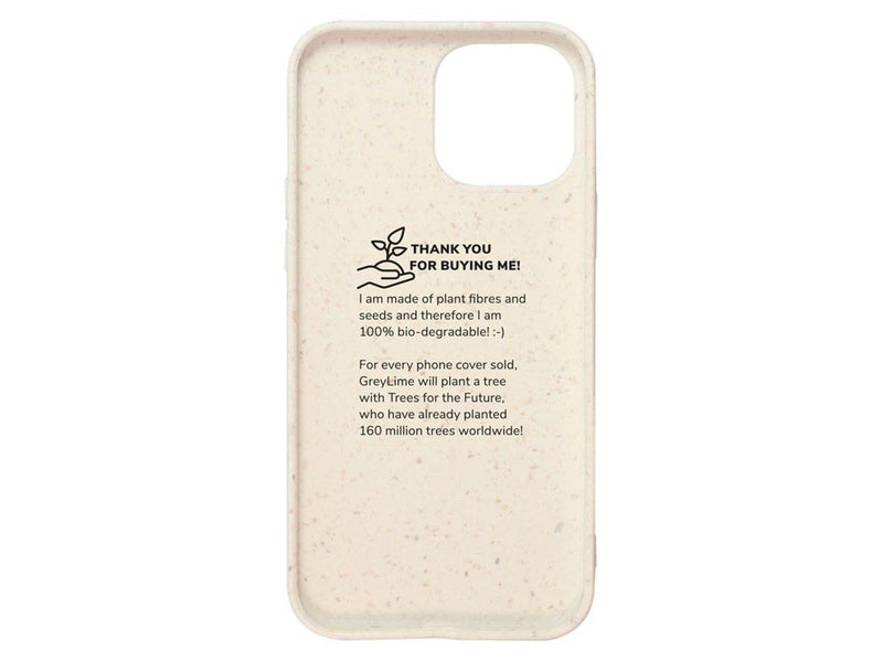 GreyLime iPhone 13 Pro Max Biodegradable Cover - Beige