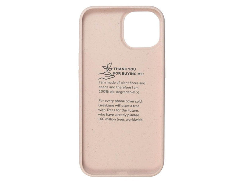 GreyLime iPhone 14 Biodegradable Cover - Peach