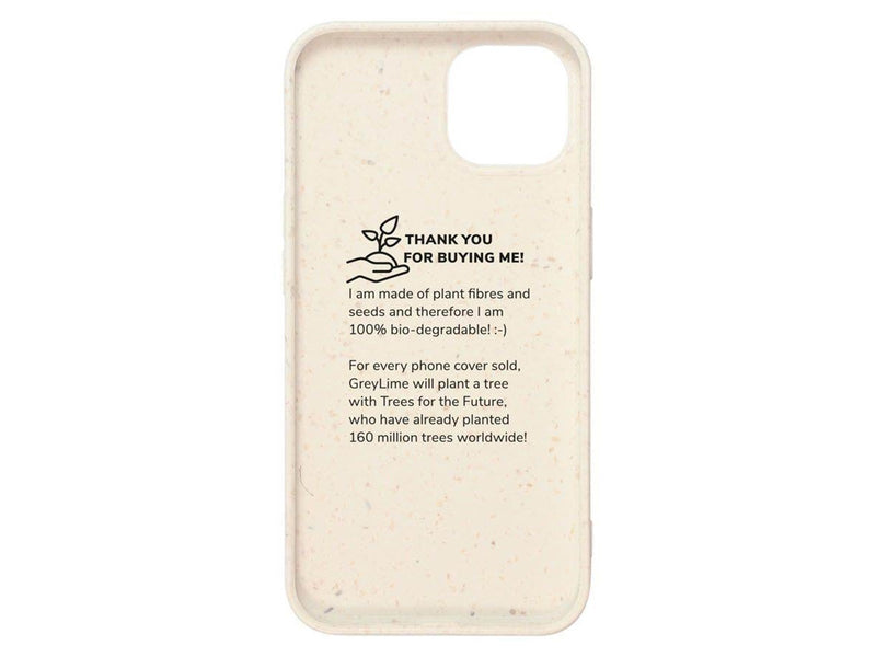 GreyLime iPhone 13 Biodegradable Cover - Beige