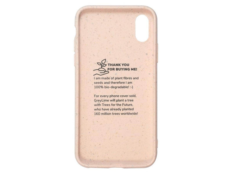 GreyLime iPhone X/XS Biodegradable Cover - Peach