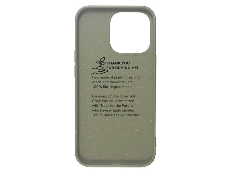 GreyLime iPhone 13 Pro Biodegradable Cover - Green