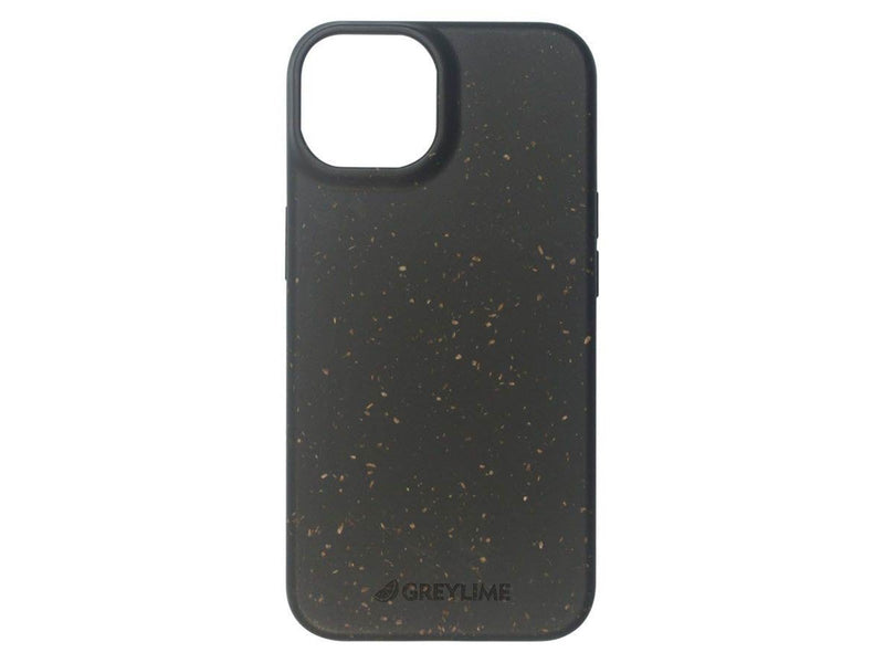 GreyLime iPhone 15 Biodegradable Cover - Black