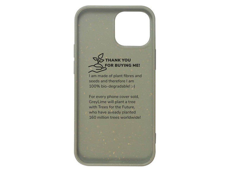 GreyLime iPhone 13 Mini Biodegradable Cover - Green
