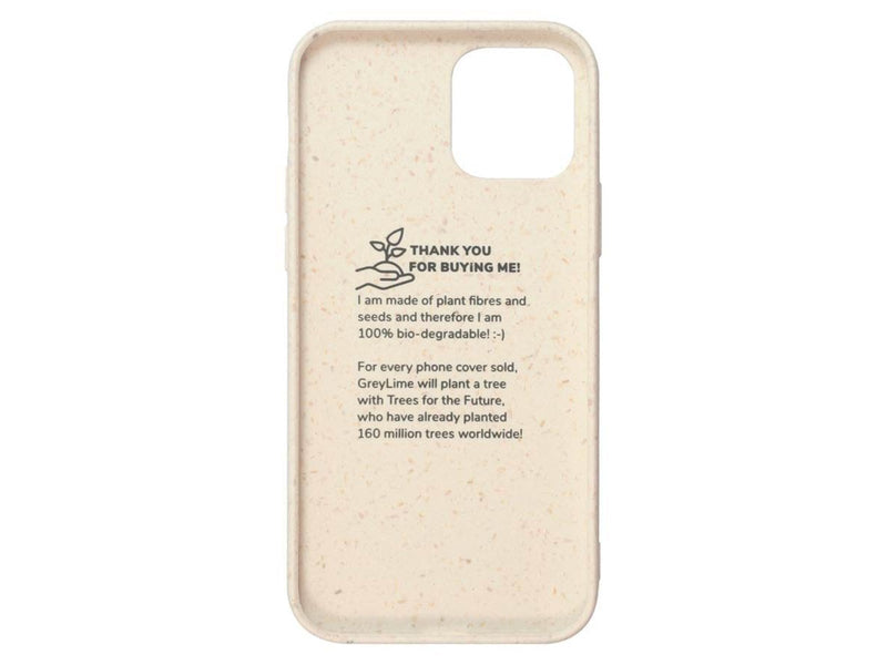 GreyLime iPhone 12/12 Pro Biodegradable Cover - Beige
