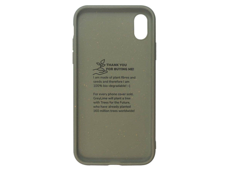 GreyLime iPhone X/XS Biodegradable Cover - Green