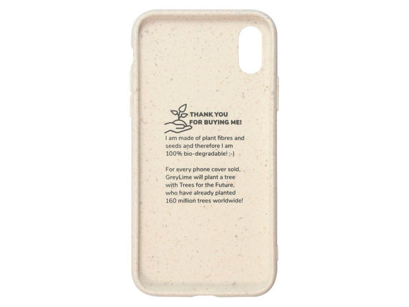 GreyLime iPhone X/XS Biodegradable Cover - Beige