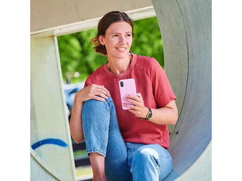 GreyLime iPhone XR Biodegradable Cover - Pink