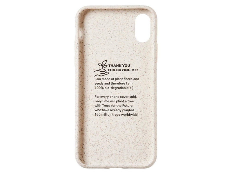 GreyLime iPhone X/XS Biodegradable Cover - Pink