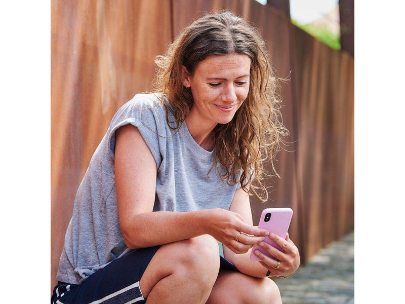 GreyLime iPhone X/XS Biodegradable Cover - Pink