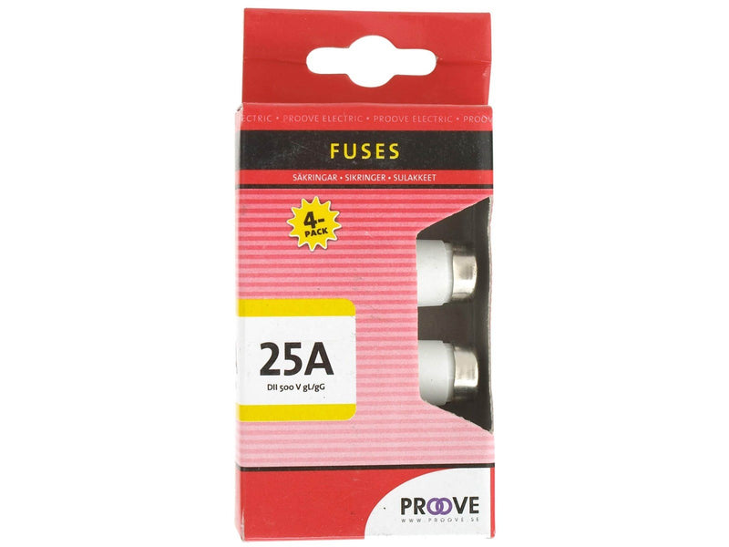 Proove Fuse 25A DII 500 4-pack