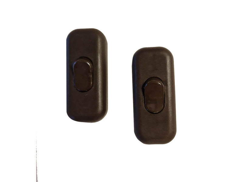 Proove Pass-through switch brown 2 pcs