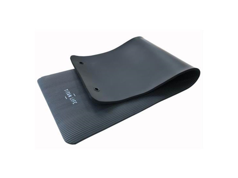 TITAN LIFE Training Mat 180 x 60 x1.5 cm Black