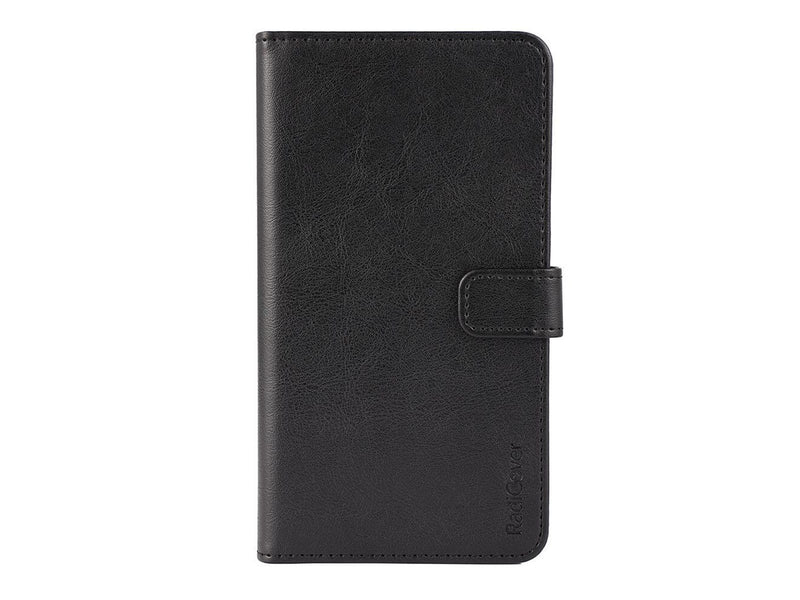 Radicover Wallet Case Radiation Protection PU Universal 2in1 Black - XXL 6.7"