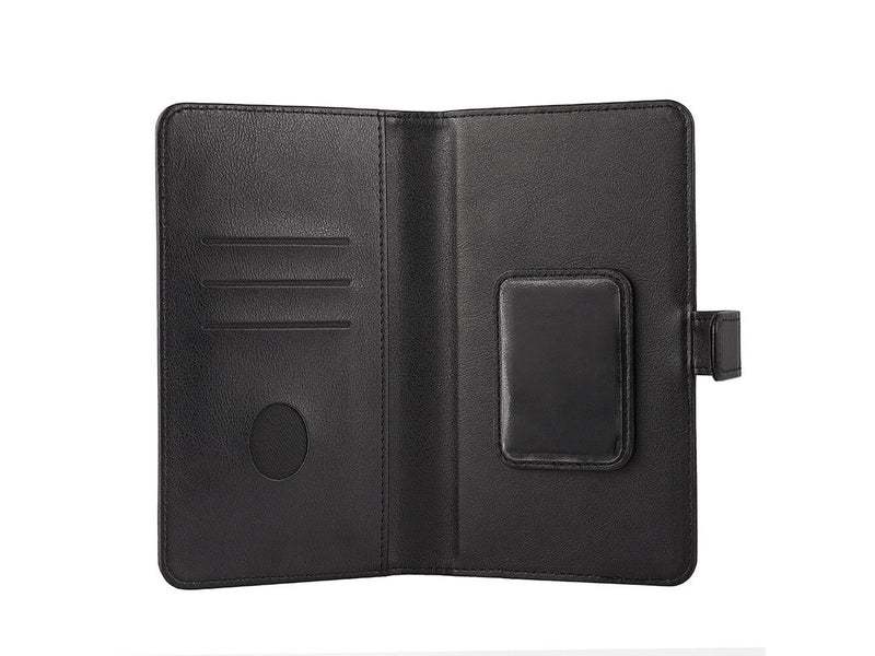 Radicover Wallet Case Radiation Protection PU Universal 2in1 Black - XXL 6.7"