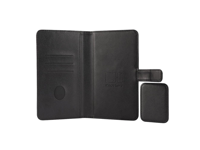 Radicover Wallet Case Radiation Protection PU Universal 2in1 Black - XXL 6.7"