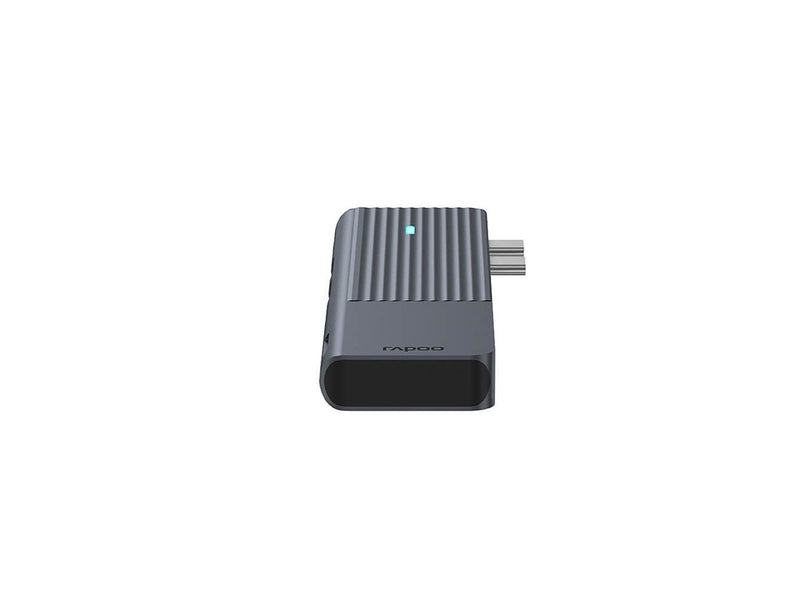 RAPOO Multiport USB-C UCM-2003 7-i-2 USB-C-Adapter (MacBook) USB-Hubs - 7 - Schwarz