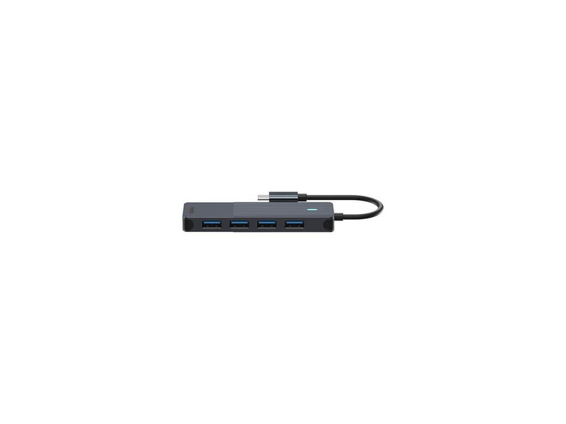 RAPOO USB-C Hub UCH-4001 USB-C to USB-A Hub USB-Hubs - 4 - Schwarz