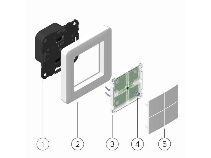 Logic Group Matrix ZDB5400 Z-Wave Universal Smart Wall Switch Dimmer for CE