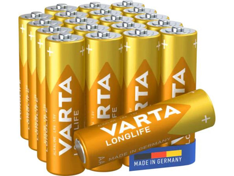 VARTA Longlife AA 20 pk blister