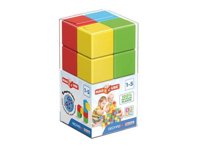 Geomag Magicube Color Recycled Crystal magnetic bricks 8 elements