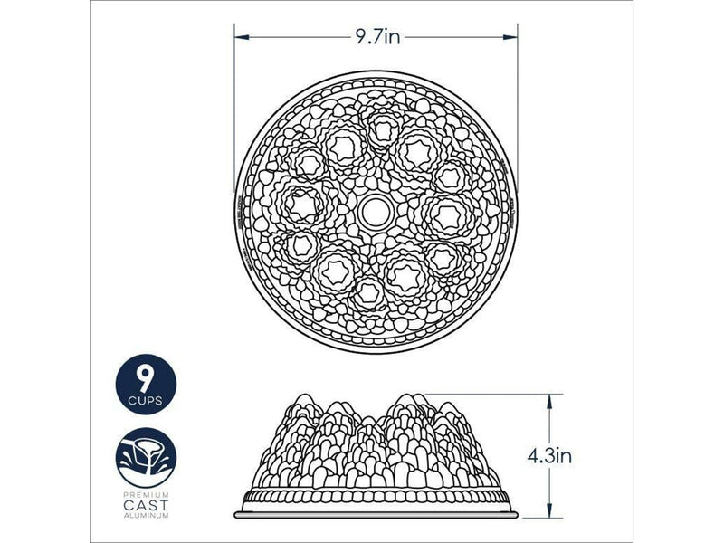 Nordic Ware Bräter Pine Forest Bundt® Pan
