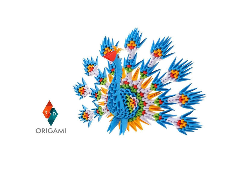 Alexander Toys ORIGAMI 3D - Peacock 549 pcs.
