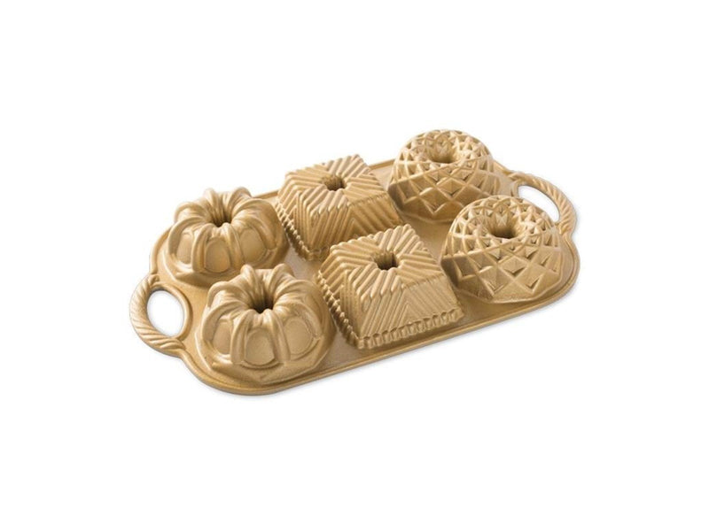 Nordic Ware Bräter Geo Bundtlette Pan
