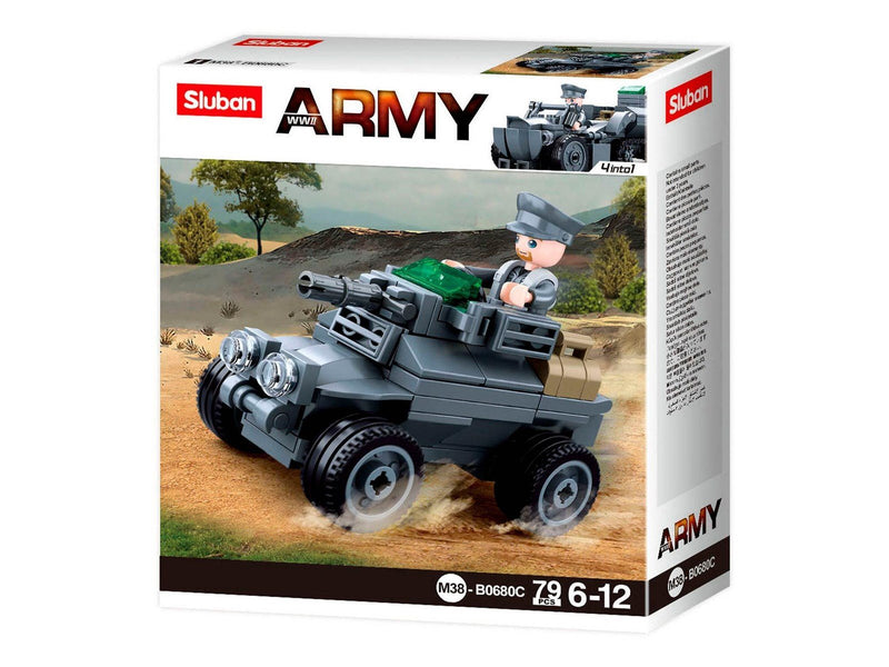 Sluban WWII - Armored Vehicle