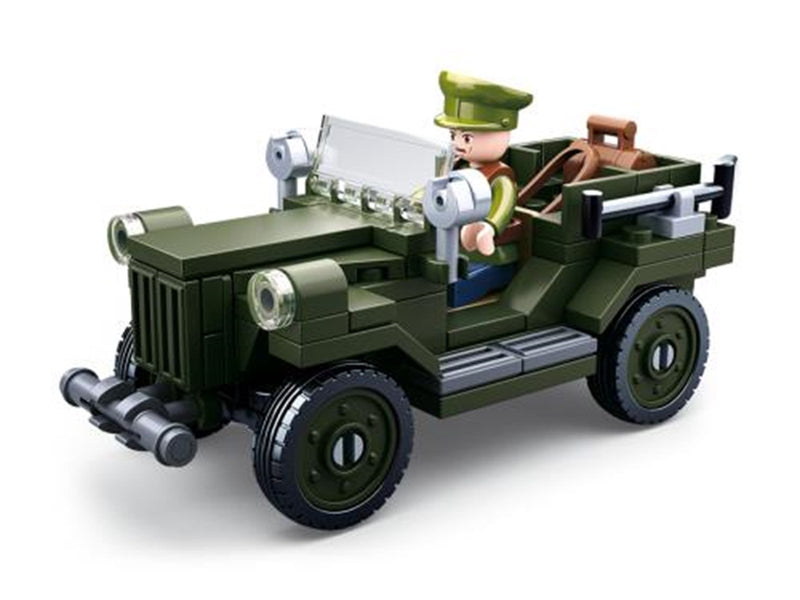 Sluban WWII - GAZ-67 Allied Car