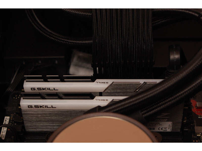 DUTZO Sleeved Power Extention Cable Kit (v2) - Schwarz / Rot