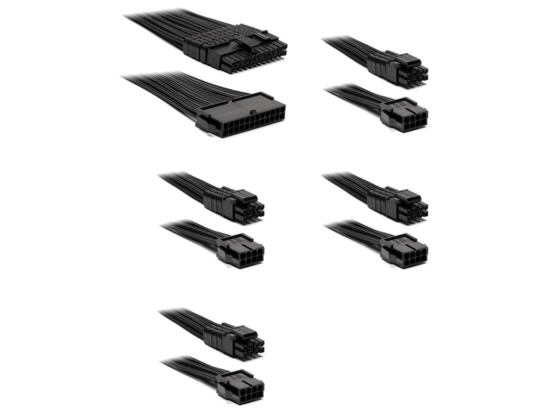 DUTZO Sleeved Power Extention Cable Kit (v2) - Grün