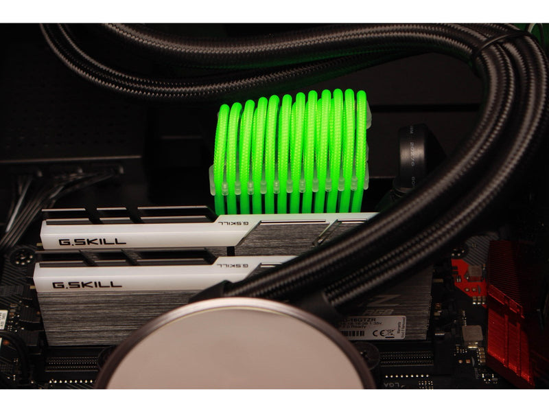 DUTZO Sleeved Power Extention Cable Kit (v2) - Grün