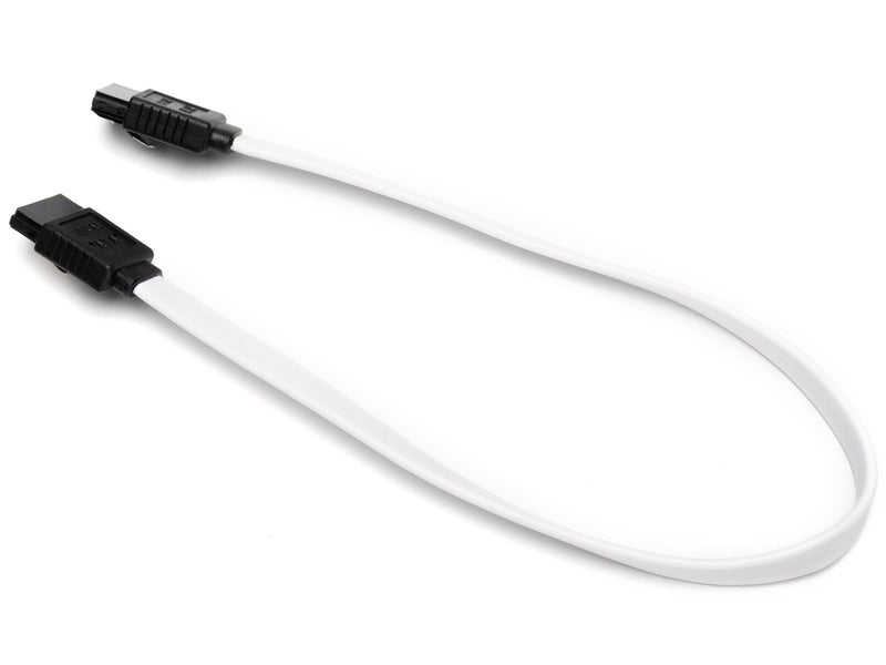 DUTZO SATA-kabel - Weiß - 0.3 m - Gerader Verbinder