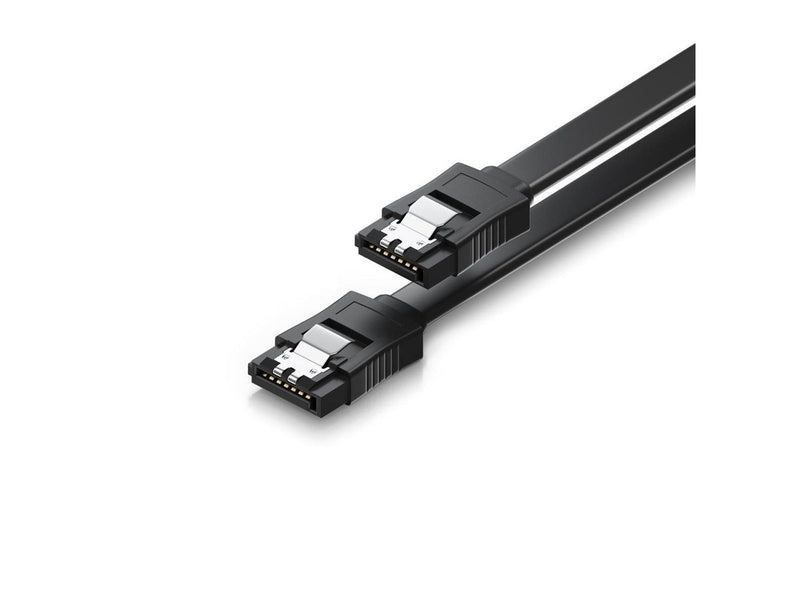 DUTZO SATA-kabel - Weiß - 0.3 m - Gerader Verbinder
