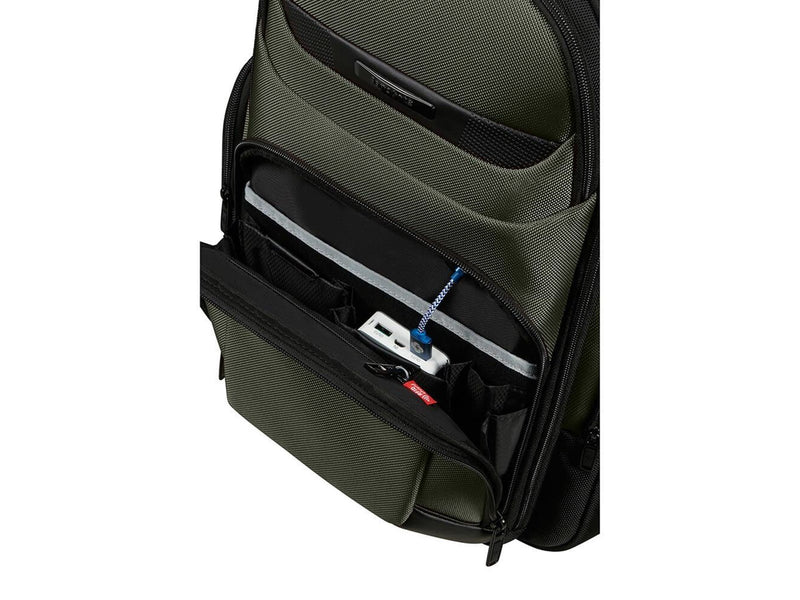 Samsonite Pro-DLX 6 Expandable Rucksack für Laptop 15.6" | Grün
