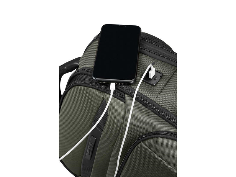 Samsonite Pro-DLX 6 Expandable Rucksack für Laptop 15.6" | Grün