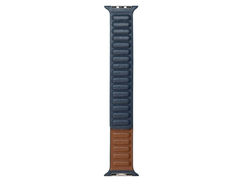 Lippa Apple Watch magnetisk læderrem 42/44/45/49 - Navy Blue
