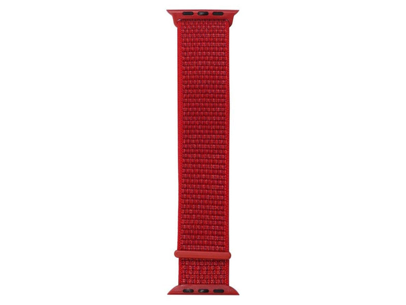 Lippa Apple Watch nylon strap 42/44/45/49 - Red