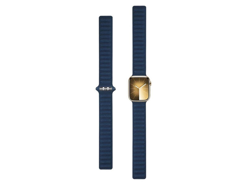 Lippa Apple Watch finewoven strap 42/44/45/49 - Navy Blue
