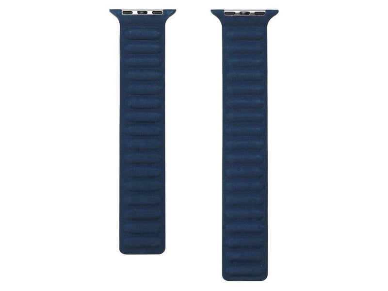 Lippa Apple Watch finewoven strap 42/44/45/49 - Navy Blue
