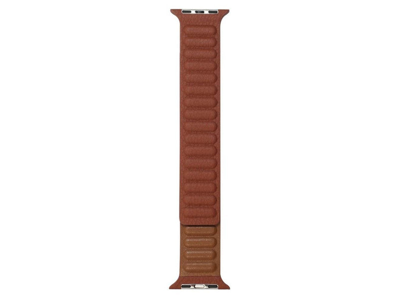 Lippa Apple Watch magnetisk læderrem 42/44/45/49 - Brown