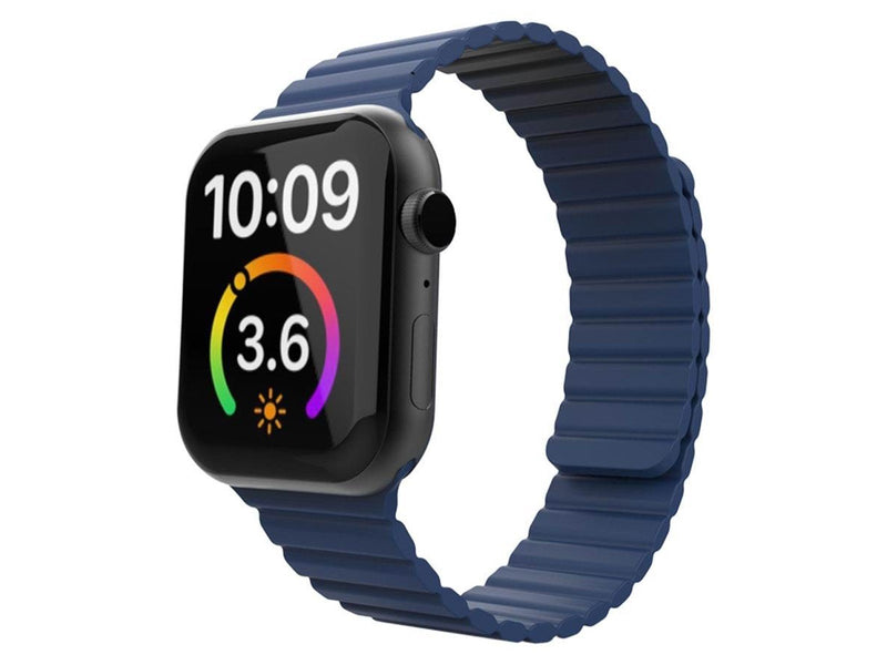 Lippa Apple Watch Magnetic Silicone Strap 42/44/45/49 - Navy Blue