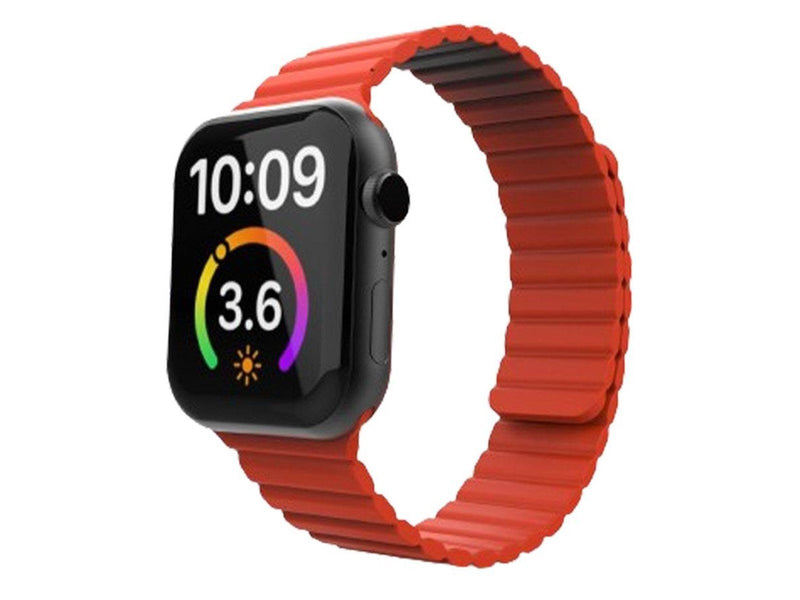 Lippa Apple Watch Magnetic Silicone Strap 42/44/45/49 - Red
