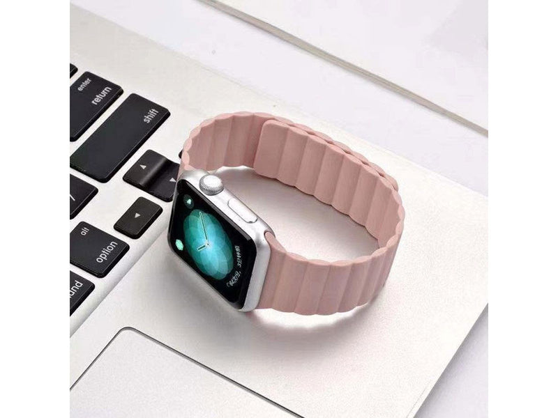 Lippa Apple Watch Magnetic Silicone Strap 38/40/41 - Pink