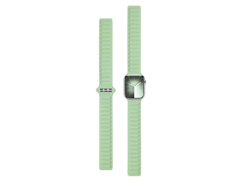 Lippa Apple Watch Magnetic Leather Strap 38/40/41 - Turquoise / Brown